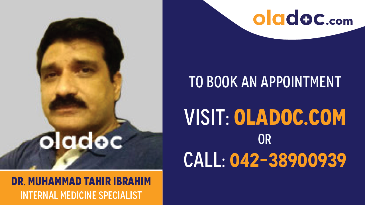 Book appointment with Dr.Muhammad Tahir Ibrahim-best Internal Medicine Specialist in Lahore